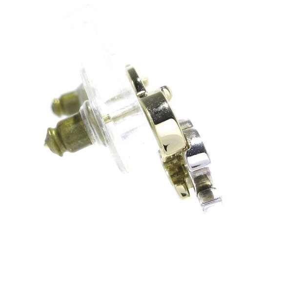 CHANEL Coco - Gold Clear Hardware Rhinestones Earrings 688-080125 - Picture 2 of 6